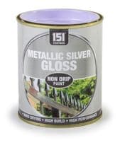 151 Coatings Metallic Silver Paint - 300ml