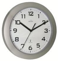 Acctim Peron Wall Clock Silver - Silver