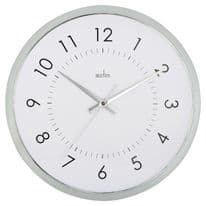Acctim Yoko Wall Clock White - Chrome