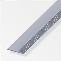 Alfer Angle Checkerplate Aluminium - 23.5mm x 43.5mm x 2.5m