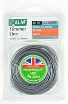 ALM Trimmer Line - Grey - 1.5mm x 25m