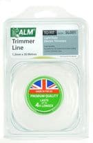 ALM Trimmer Line - White - 1.3mm x 30m