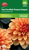 Ambassador Peat Free Multi Purpose Compost - 60L