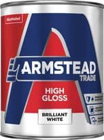 Armstead Trade High Gloss 1L - Brilliant White