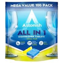 Astonish All In 1 Dishwasher Tablets - 100 Tabs