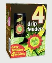 Baby Bio Drip Feeders 40ml - Pack of 4