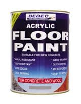 Bedec Acrylic Floor Paint 5L - Battleship Grey