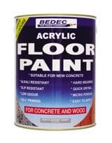 Bedec Acrylic Floor Paint 5L - Blue