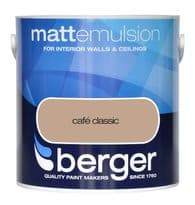 Berger Matt Emulsion 2.5L - Cafe Classic