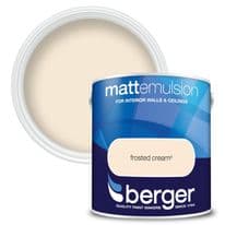 Berger Matt Emulsion 2.5L - Frosted Cream
