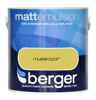 Berger Matt Emulsion 2.5L - Mustard Pot