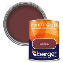 Berger Non Drip Gloss 750ml - Burgundy