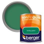 Berger Non Drip Gloss 750ml - Henley Green