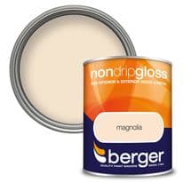 Berger Non Drip Gloss 750ml - Magnolia