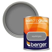 Berger Non Drip Gloss 750ml - Squirrel Grey