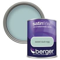 Berger Satin Finish 750ml - Sweet Duck Egg