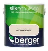 Berger Silk Emulsion 2.5L - Canvas Cream