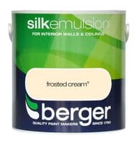 Berger Silk Emulsion 2.5L - Frosted Cream