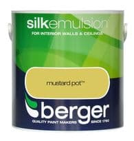 Berger Silk Emulsion 2.5L - Mustard Pot