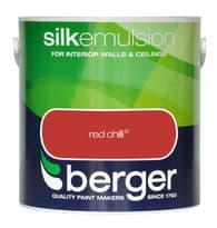 Berger Silk Emulsion 2.5L - Red Chilli