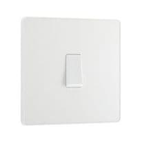 BG 20a 1g 2 Way Plastic Switch - Pearlescent White