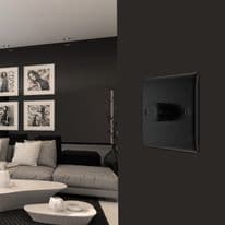 BG Single Dimmer Switch - 200w Matt Black