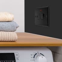 BG Switched Connection Unit - 13a Matt Black