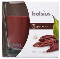 Bolsius Fragranced Candle In A Glass - Oud Wood