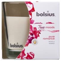 Bolsius Fragranced Candle In A Glass - Pure Romance