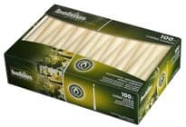 Bolsius Tapered Candles Box 100 - Ivory