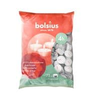 Bolsius Tea Light White - Bag Of 75