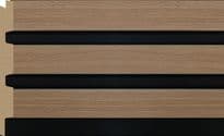 Bosco 3D Wall Panel 300mm x 12mm x 2.6m - Beech