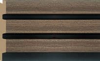 Bosco 3D Wall Panel 300mm x 12mm x 2.6m - Walnut