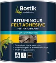 Bostik Bituminous Felt Adhesive for Roofs - 1L