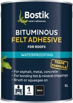 Bostik Bituminous Felt Adhesive for Roofs - 2.5L