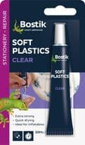 Bostik Soft Plastics Clear Adhesive - 20ml Blister