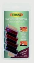 Briwax Wax Filler Sticks - Dark