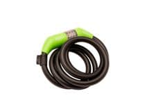 Burg-Wächter Bike Combination Locking Cable With LED 15 x 180 - Green