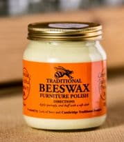 Cambridge Traditional Beeswax Furniture Polish - 283gm Jar Natural