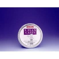 Caroline Foil Flan Case - 8" Pack 6