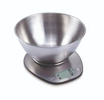 Casa & Casa Stainless Steel Electronic Kitchen Scale - Silver