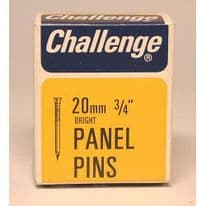 Challenge Panel Pins - Bright Steel (Box Pack) - 20mm