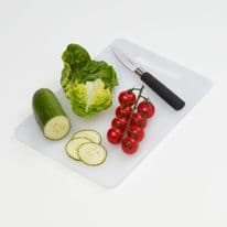 Chef Aid Poly Chopping Board - 25 x 15 x 0.9cm