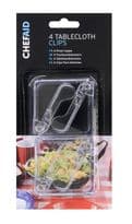 Chef Aid Table Cloth Clips - Pack 4