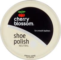 Cherry Blossom Shoe Polish - 50ml Tin Neutral