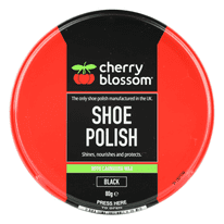 Cherry Blossom Shoe Polish Black - 80g