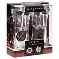 Cole & Mason Crystal Gift Set Clear Precision - 125mm