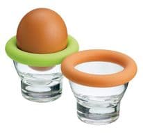 Colourworks Glass Egg Cups - Assorted Colours Available