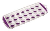 Colourworks Popout Ice Cube Tray 20 - Purple