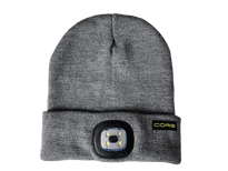 Core Rechargeable LED Beanie Hat - Grey